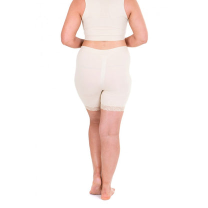 Sonsee - Anti Chafing Shorts Lace Trim (Nude) - Plus Size